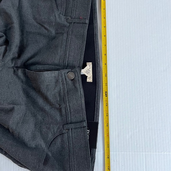 Retrology Plus Sz 18W High Rise Stretch Pull On Gray Pants Classic Fit Pockets - Picture 7 of 9